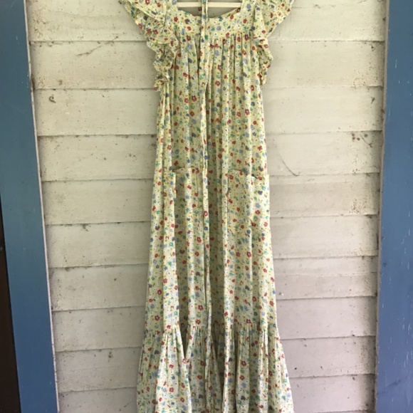 DOEN SONNET DRESS, M, TASHA GARDEN PRINT! - Picture 6 of 6